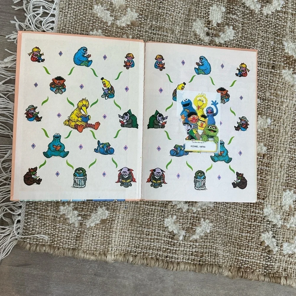 Vintage Children’s Book Sesame Street 'What Do You Do?' vintage children’s Kids